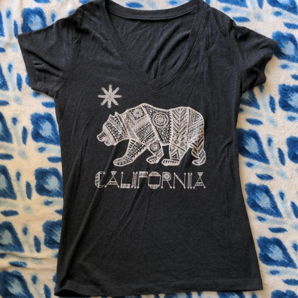 California republic Medium grey tee